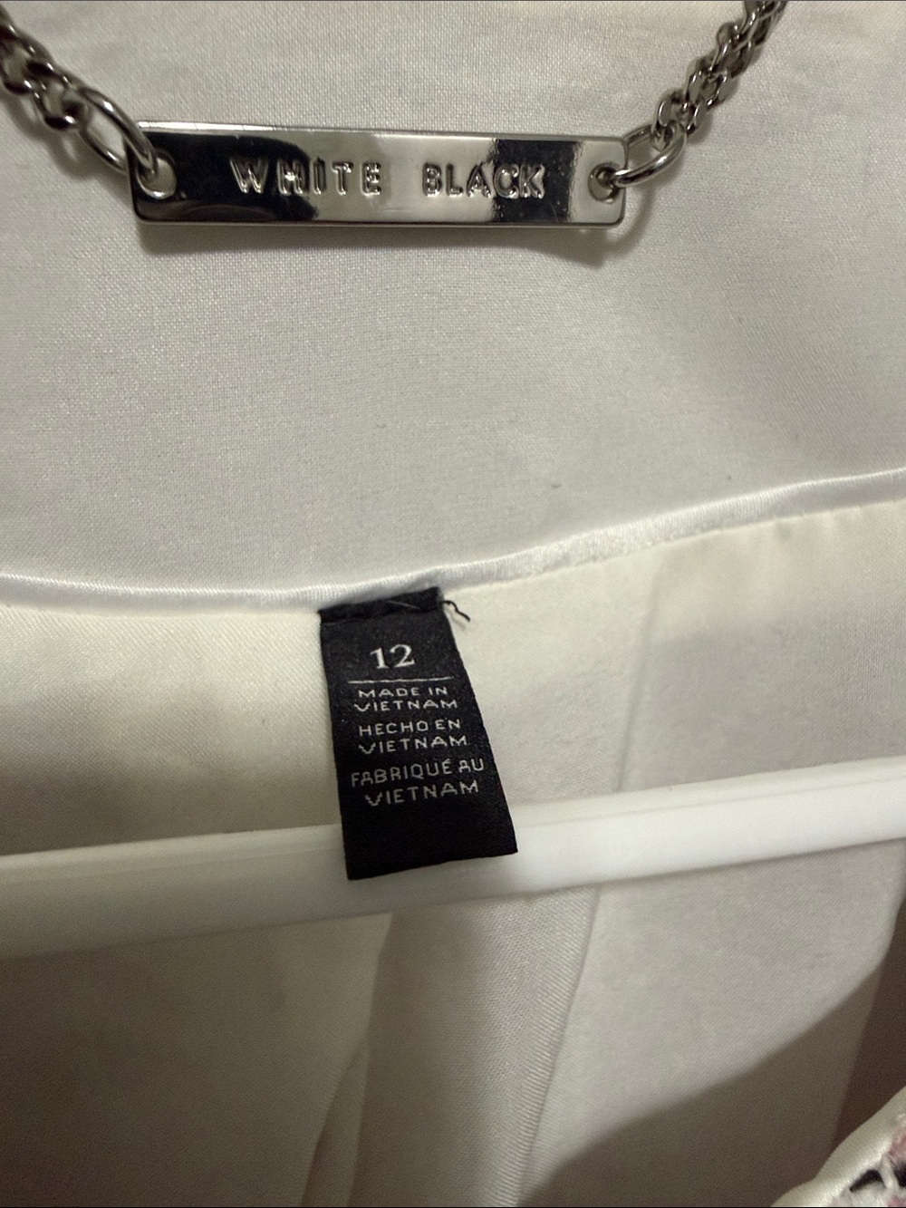 White House Black Market Collarless Tweed Jacket - Picture 4 of 9